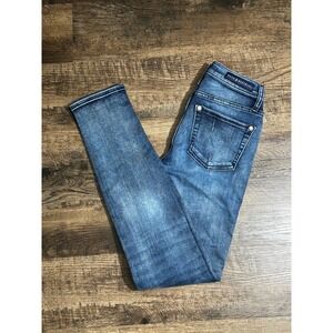 Rock & Republic Jeans Womens 4M Blue Denim Slim Skinny Fit Stretch Berlin R01319